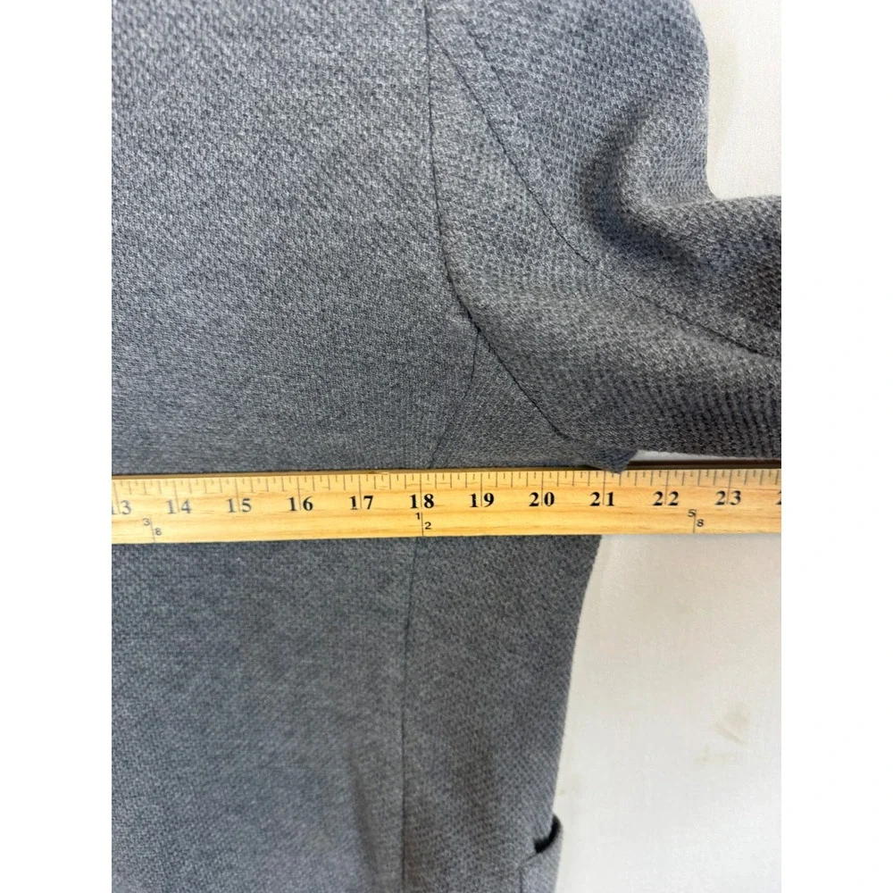 Banana Republic Mens 42R Gray Knit Blazer Sport Coat Cotton Textured 186113-00 - Picture 10 of 12